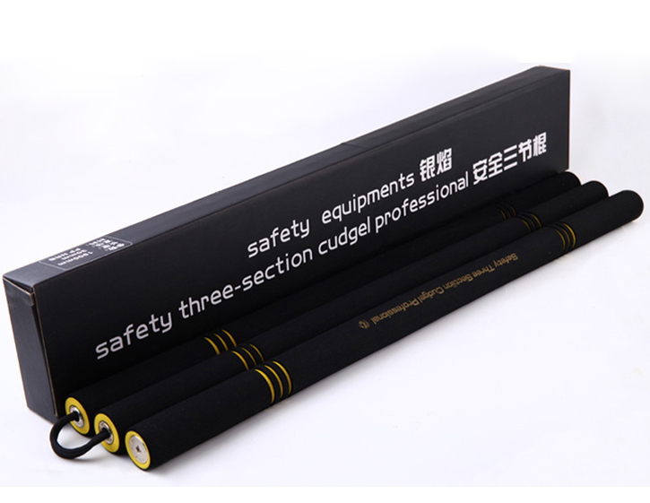 Three Section Cudgel Safety Three Section Cudgel